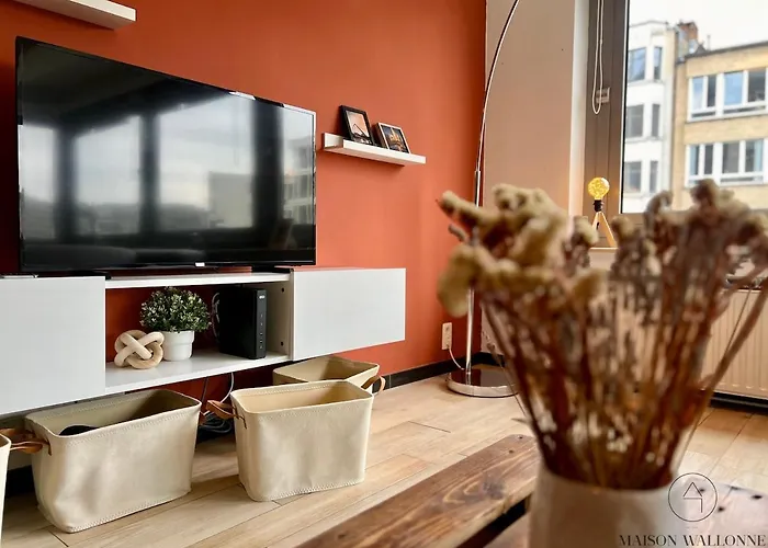 L 'ecrin Sauveniere - Hypercentre Avec Parking Gratuit